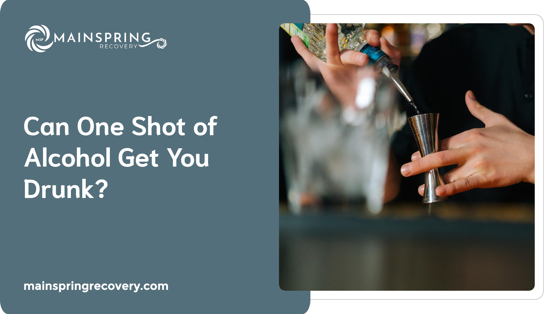 Can One Shot of Alcohol Get You Drunk?